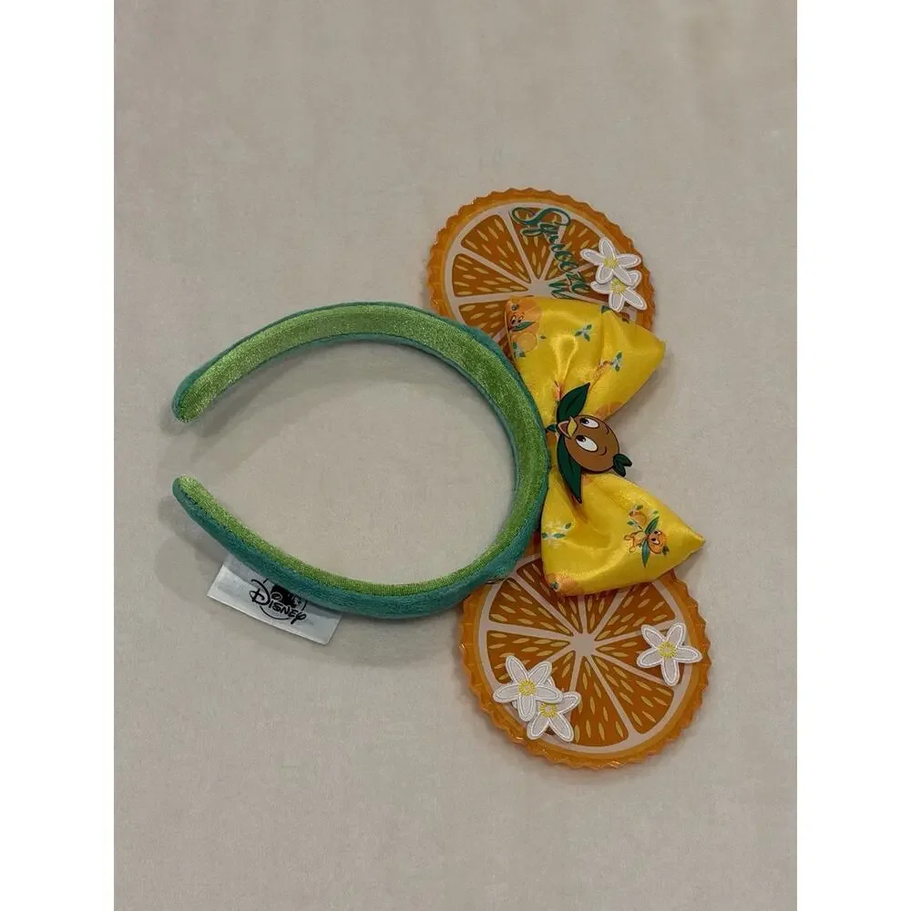 2022 Disney Parks Epcot Flower & Garden Festival Orange Bird Ear Headband